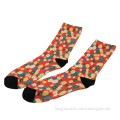 WSP-344 2015 New design custom soft cozy dye sublimation printing socks